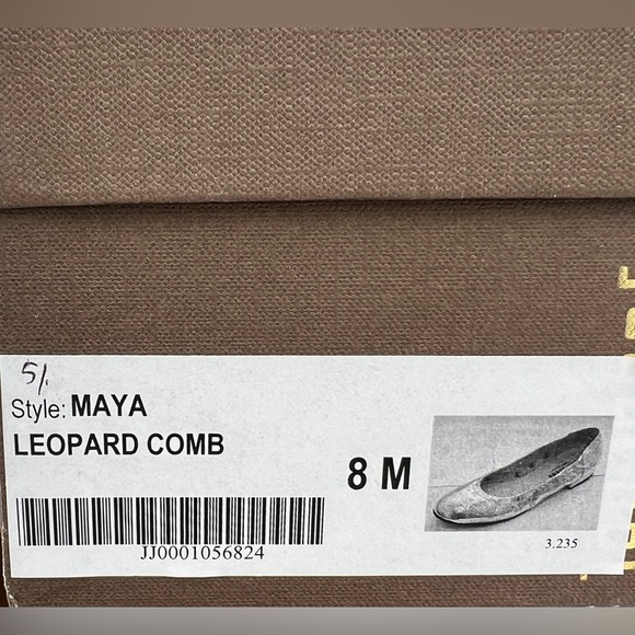 Jon Joseph - Maya Leopard Comb Flat Shoes - Picture 7 of 8